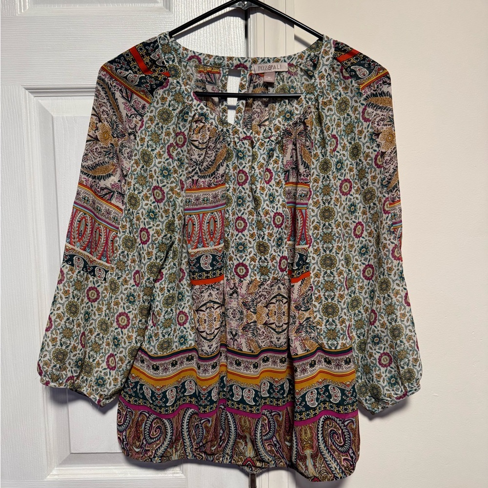 Roz & Ali Paisley Blouse